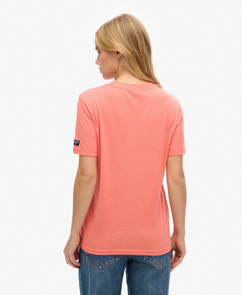 vintage pride in craft t-shirt in la coral marl