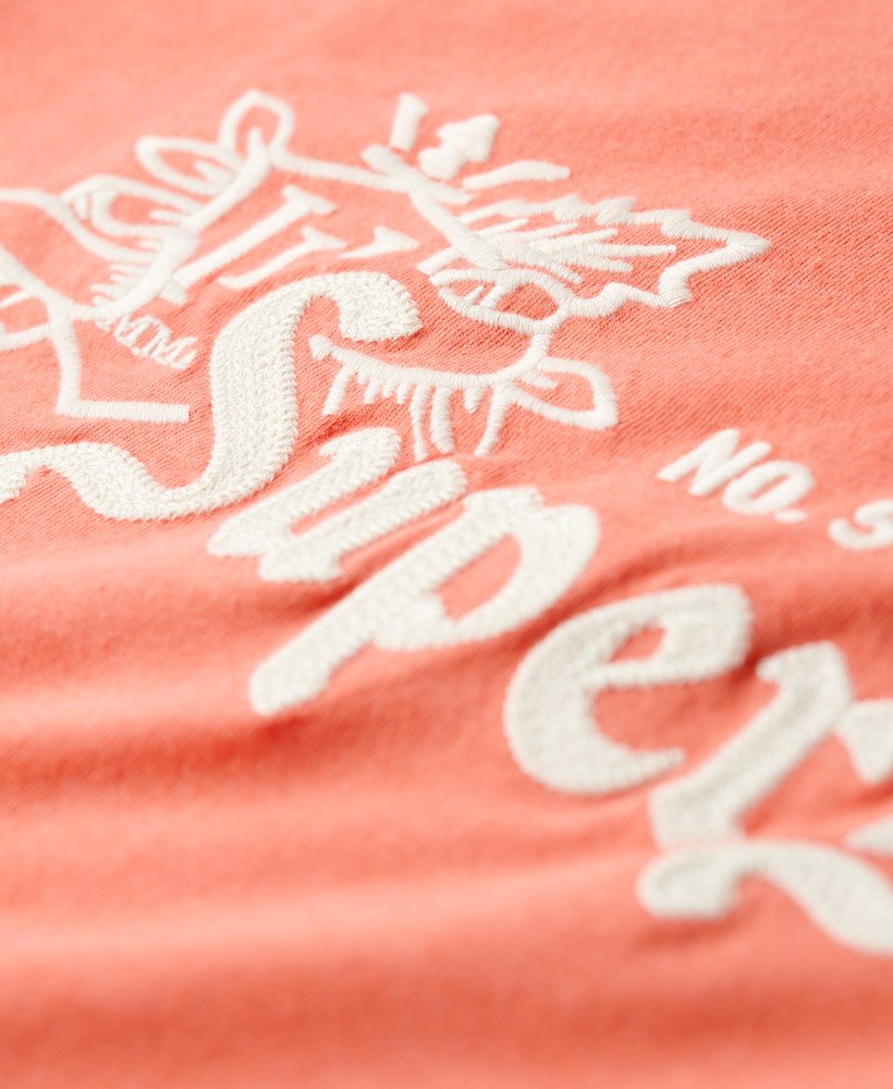 vintage pride in craft t-shirt in la coral marl