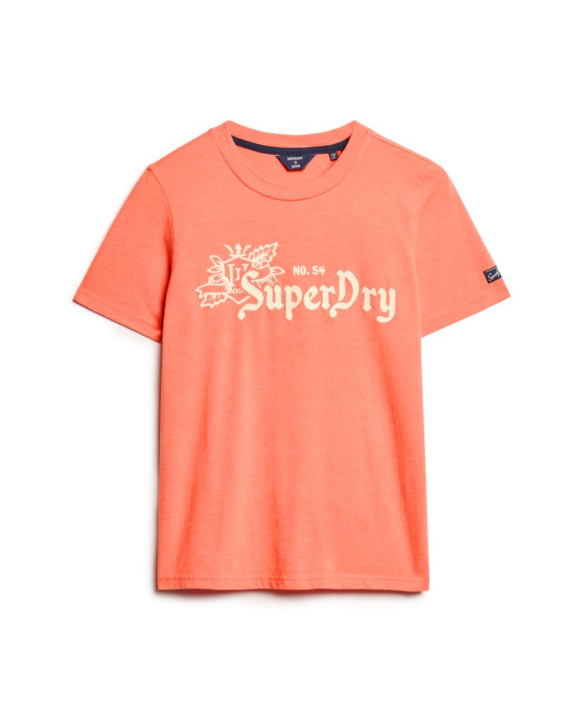 vintage pride in craft t-shirt in la coral marl