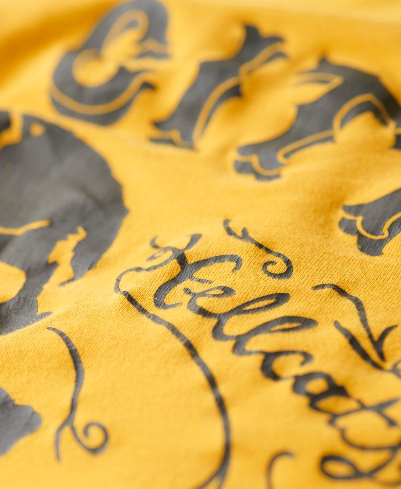 Oversized lo-fi punk graphic T-shirt