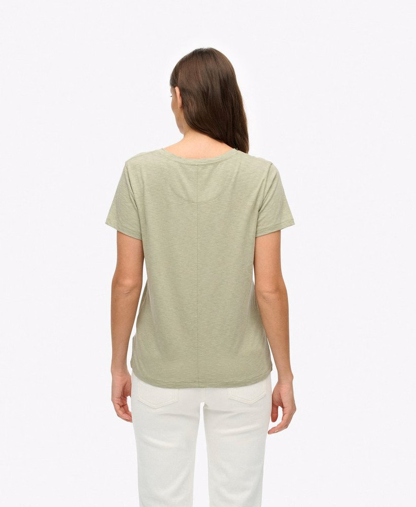 Studios Slub geborduurd T-shirt