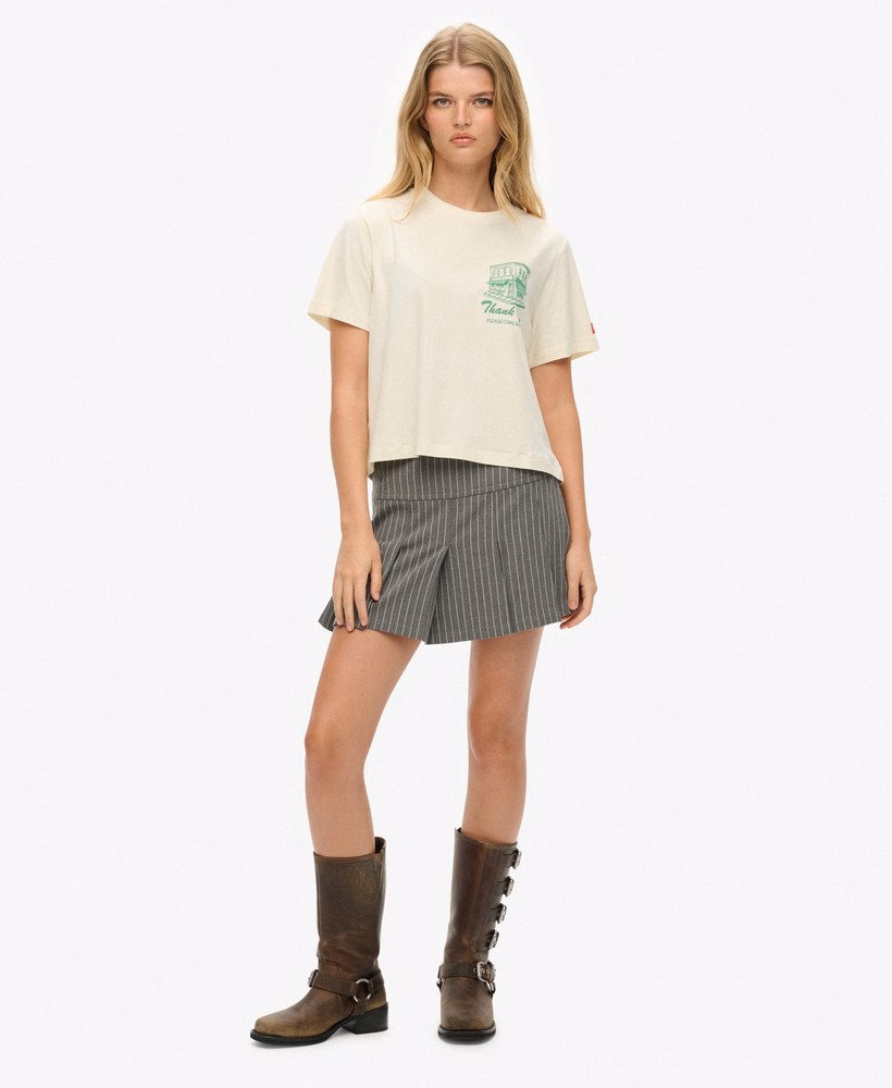 T-shirt voor wegwerkers in relaxte stijl