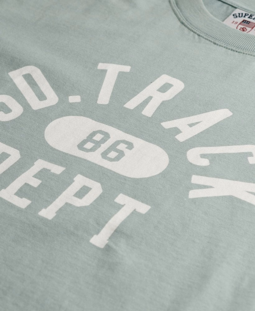 Getailleerd T-shirt met sportieve print