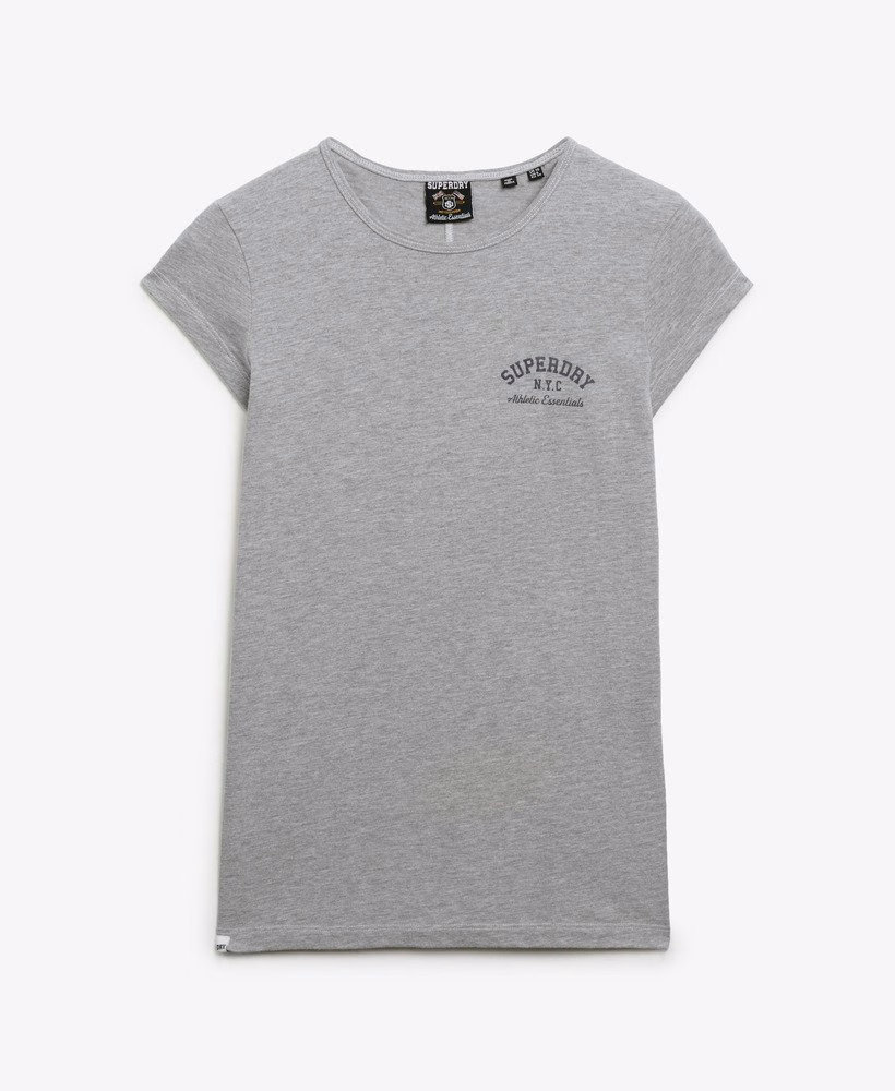 Athletic Essential T-shirt met slubstructuur