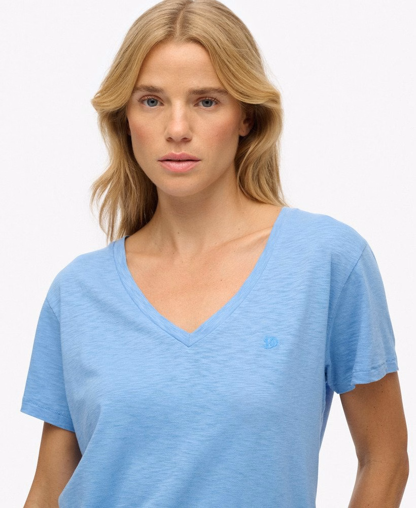 Studios Slub geborduurd T-shirt