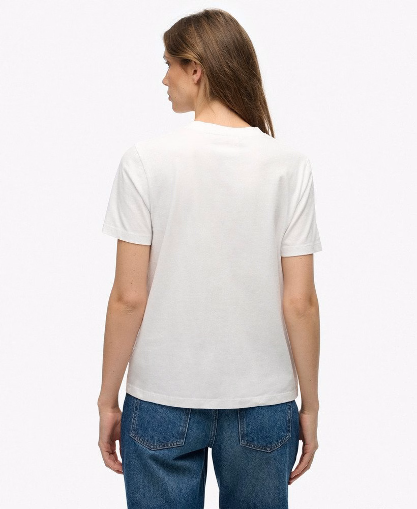 Essential Logo geborduurd T-shirt