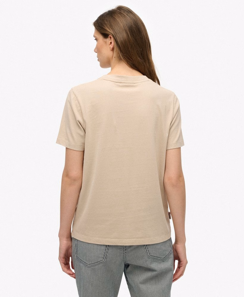 Essential Logo geborduurd T-shirt