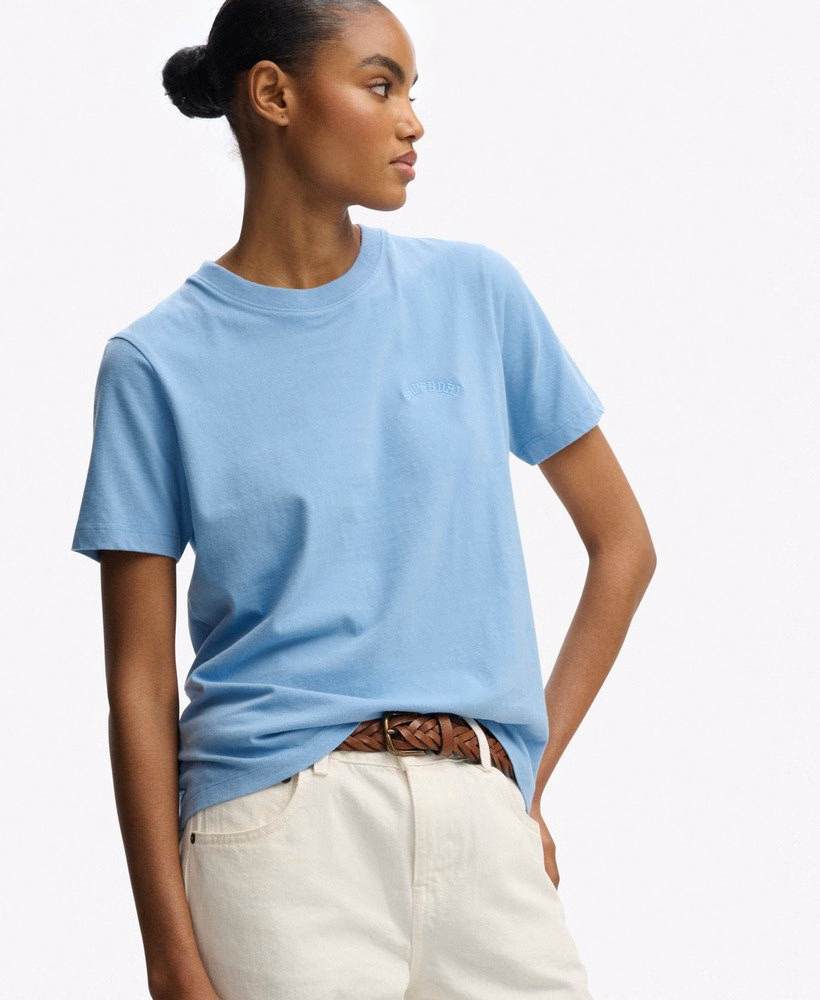 Essential Logo geborduurd T-shirt