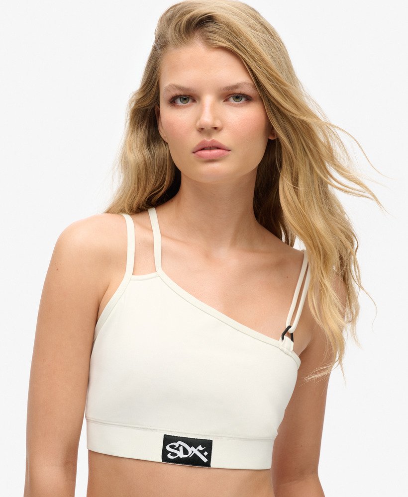 limited edition sdx sesh crop top in wit
