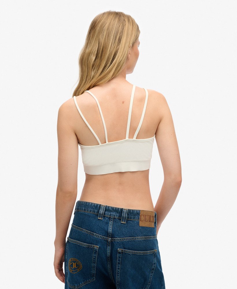 limited edition sdx sesh crop top in wit