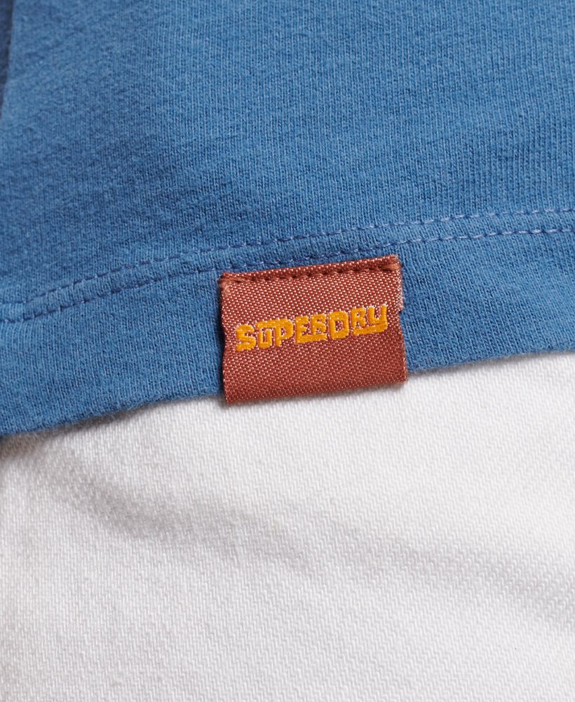 vintage cooper classic vest top in moonlight blue