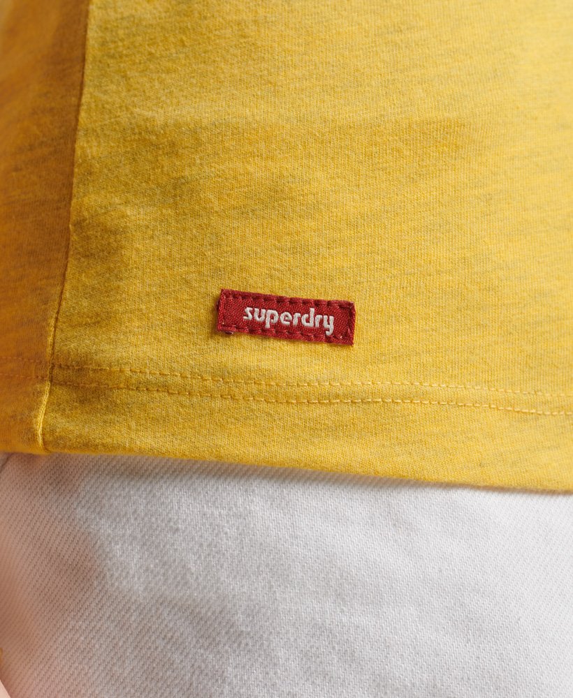 vintage city souvenirvest in mimosa orange marl.