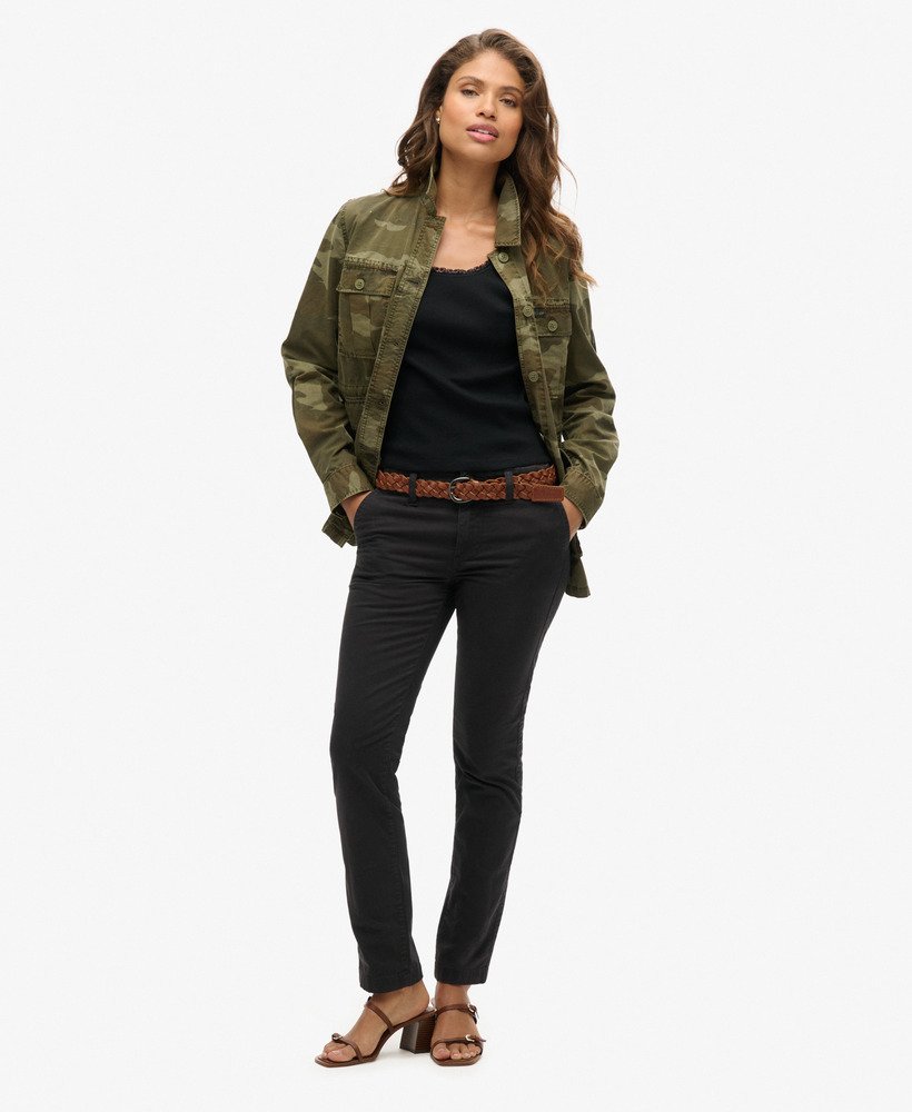 athletic essentials vestje met kanten afwerking in zwart