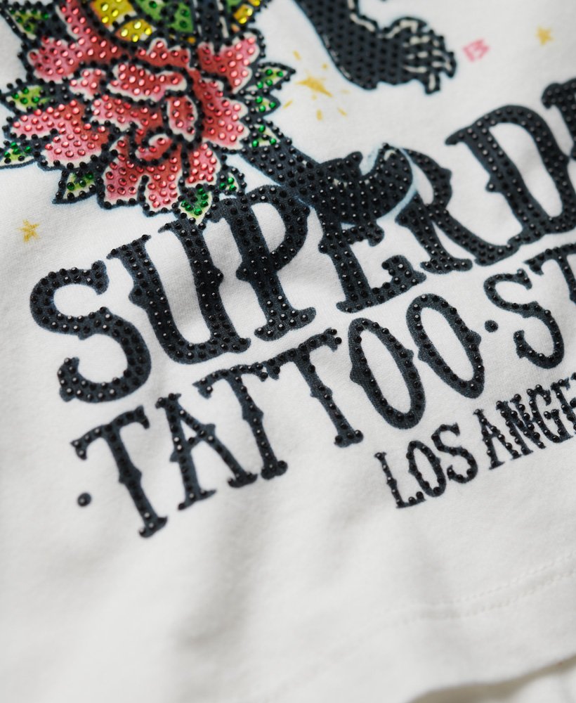 tattoo-vest met strasssteentjes in de eu