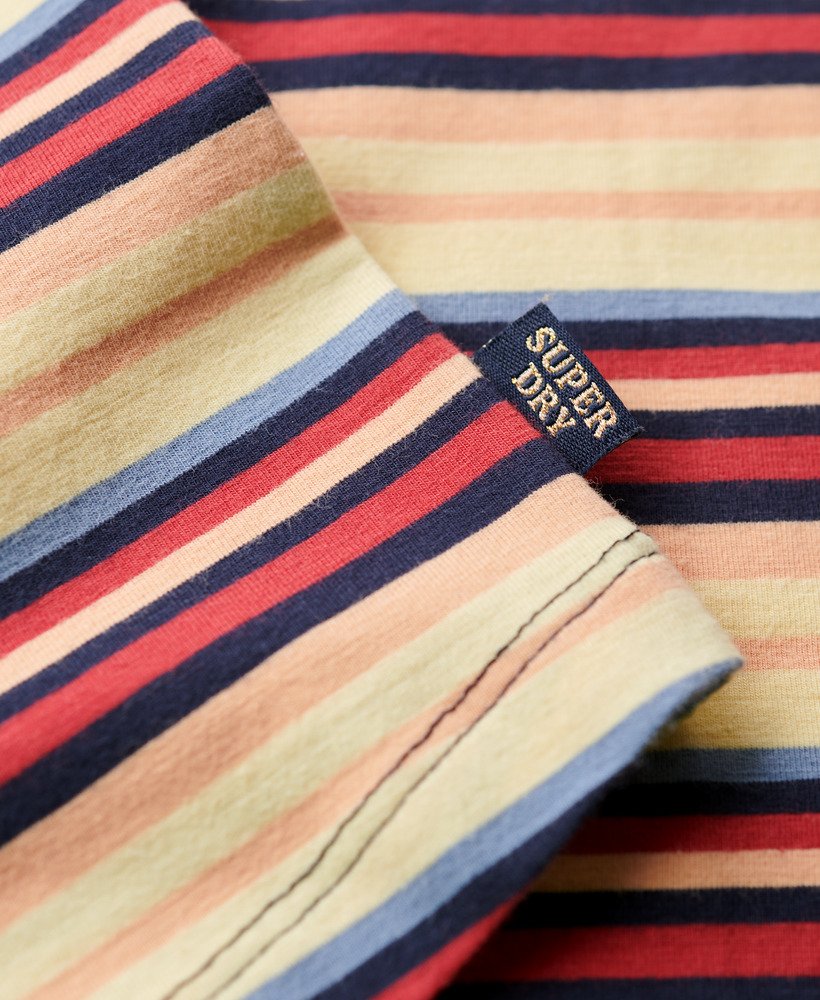athletic essentials cami top in soda pop red stripe