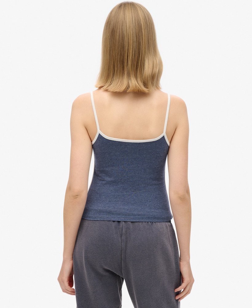 athletic essentials merk camitop in navy marl