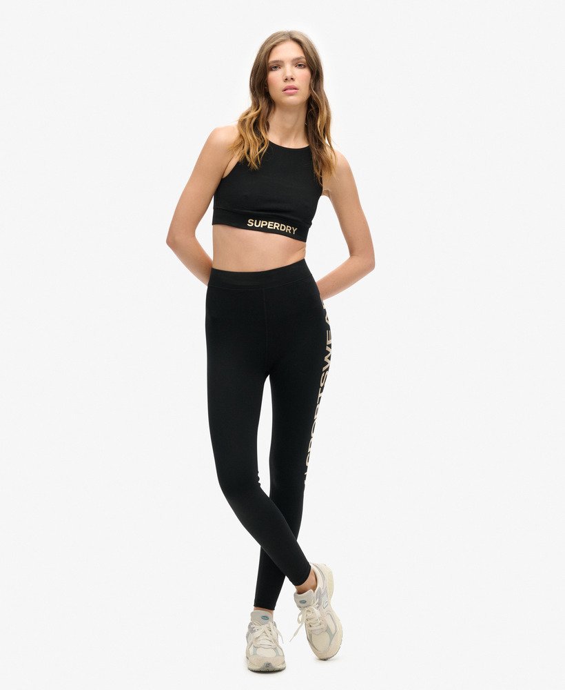 sportieve logo-bh-top in zwartbrons
