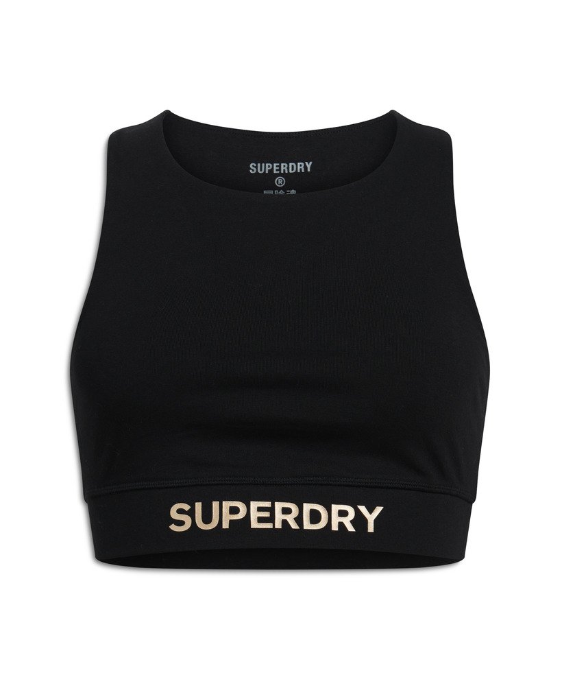 sportieve logo-bh-top in zwartbrons