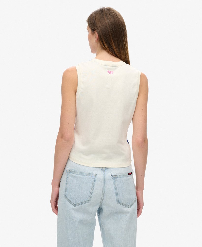 sub print vest top in drive in aop