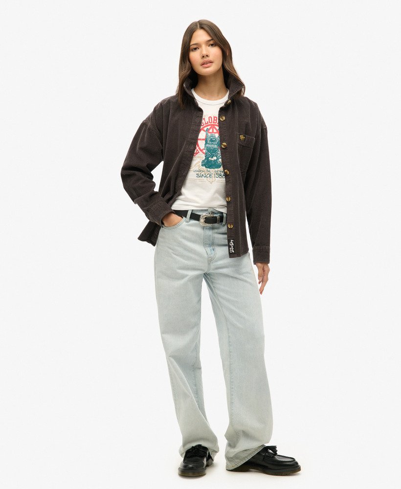 superdry x komodo globe trotter vest top in optic