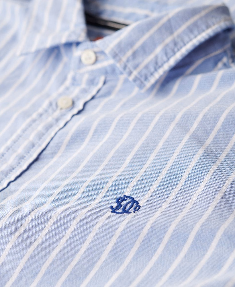 Slim Oxford overhemd met lange mouwen