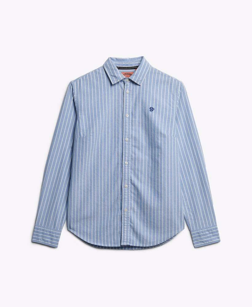 Slim Oxford overhemd met lange mouwen