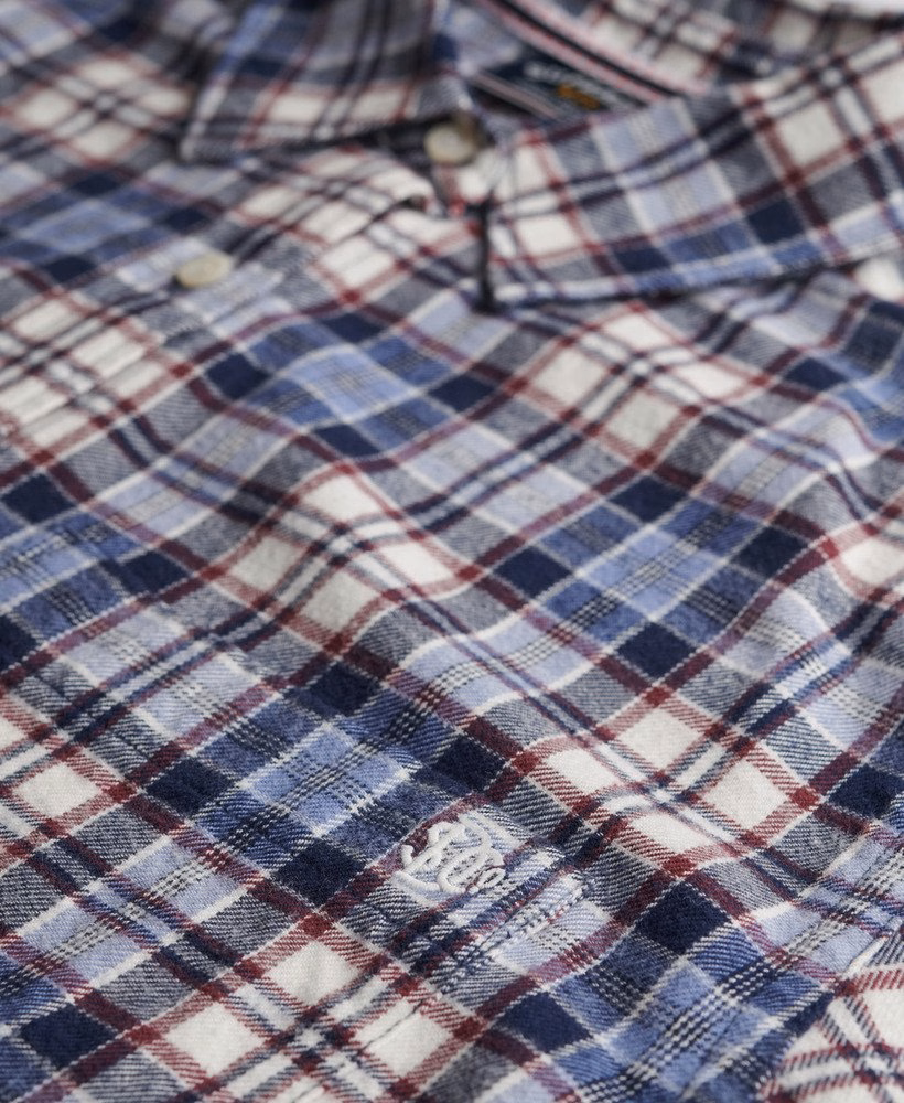 Geruit flanellen boyfriend-shirt