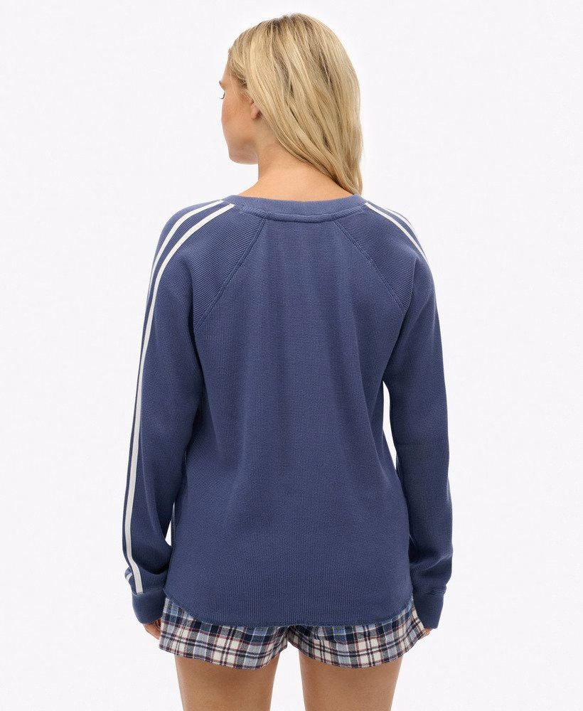 Sportieve Essentials Top met grafische print en lange mouwen