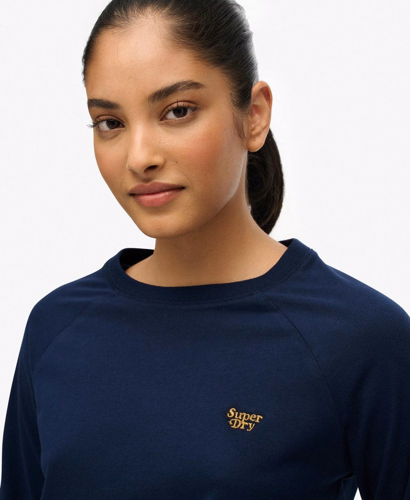 Essential Logo top met lange mouwen