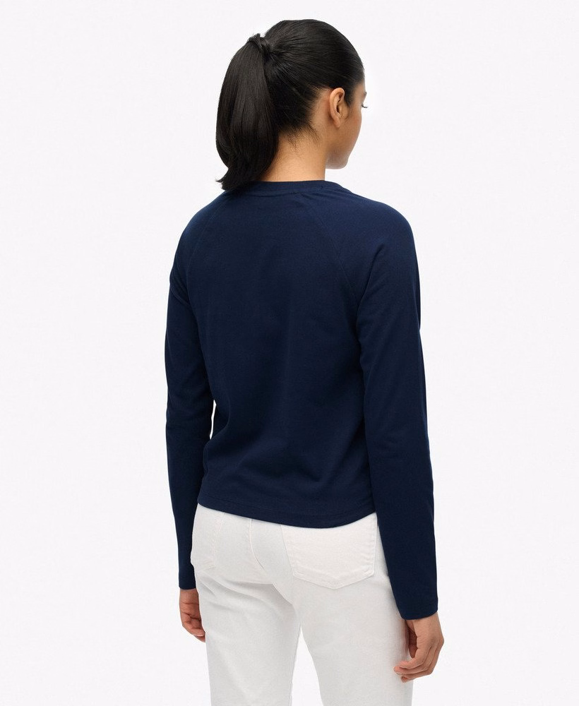 Essential Logo top met lange mouwen