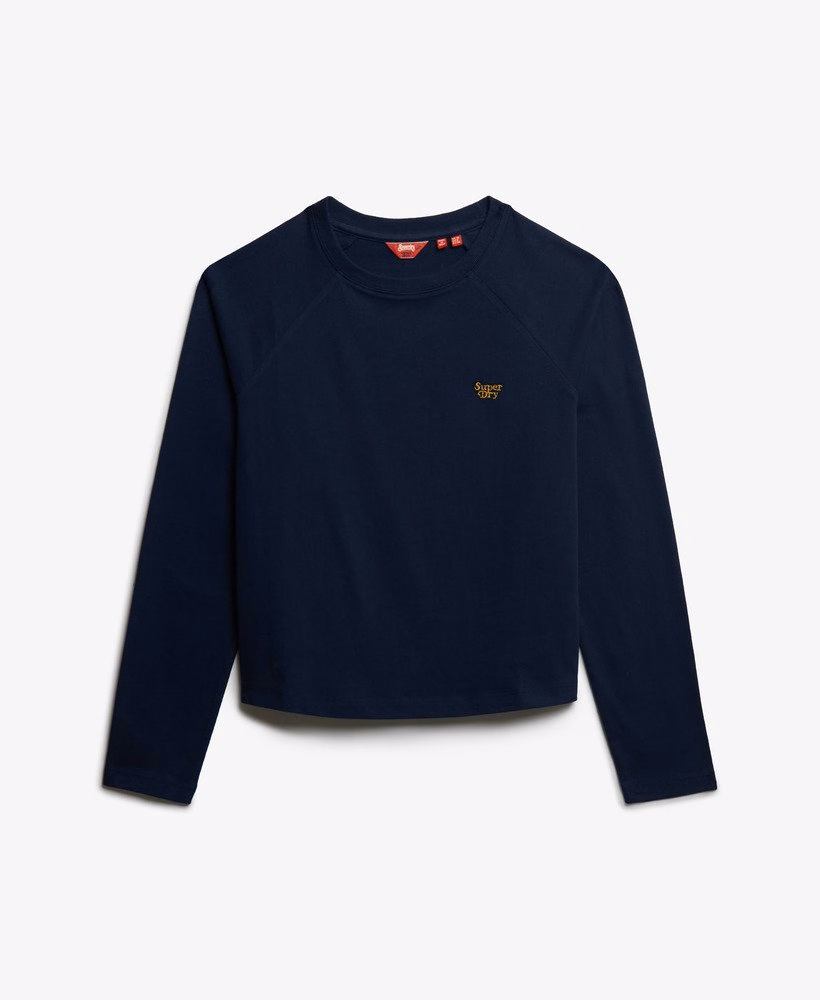 Essential Logo top met lange mouwen