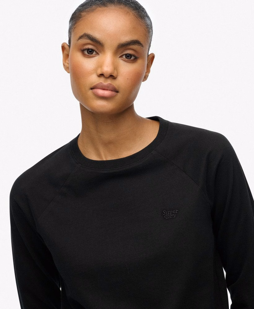 Essential Logo top met lange mouwen