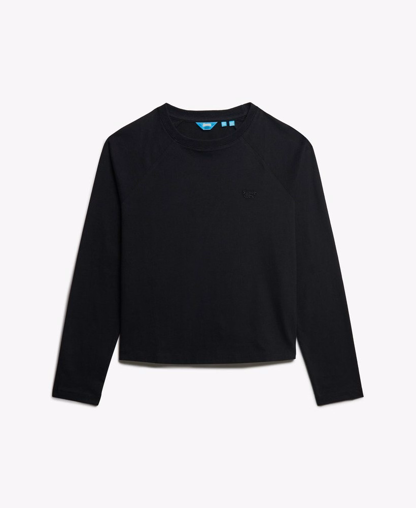 Essential Logo top met lange mouwen
