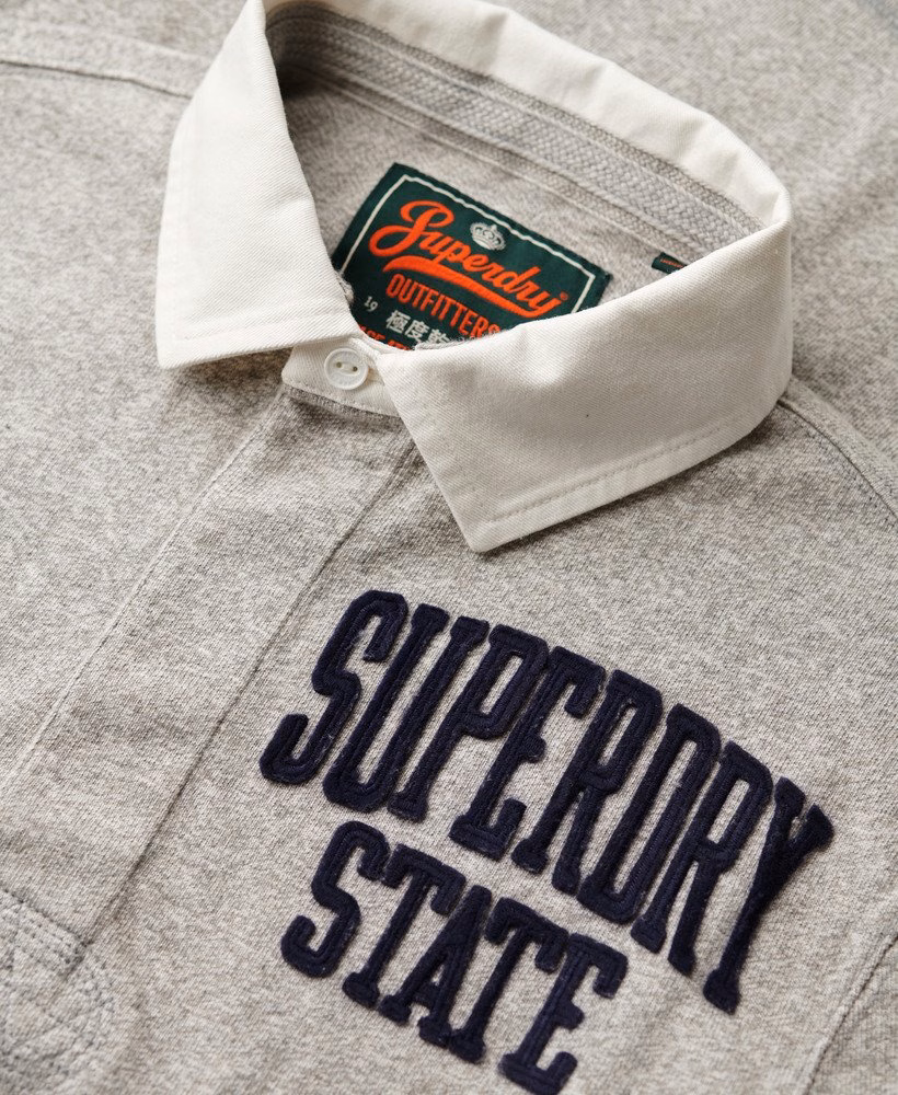 Oversized sportief rugbytop