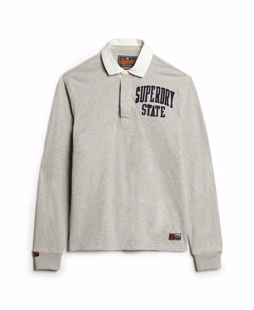 Oversized sportief rugbytop