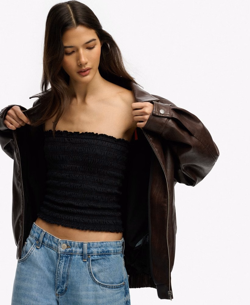 Gerimpelde jersey bandeau