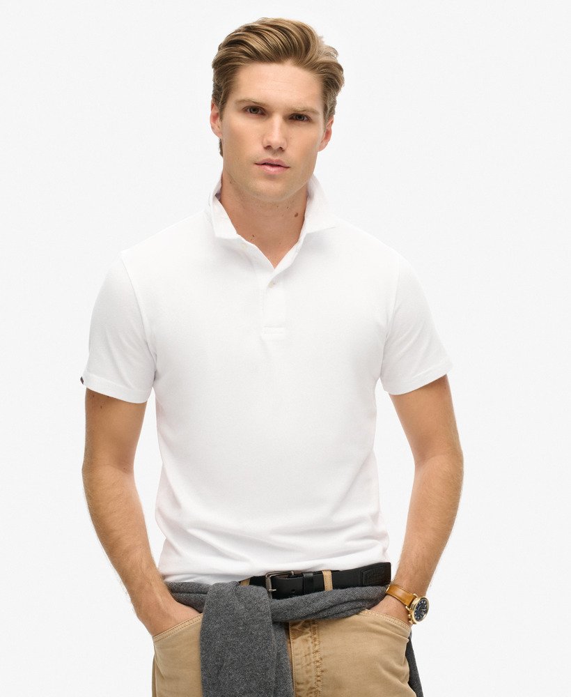 jersey poloshirt in optic