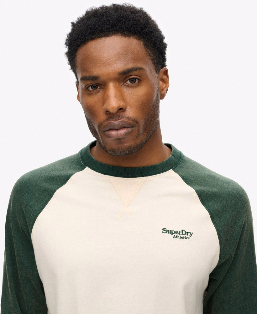Essential Logo Baseball Long Sleeve Top