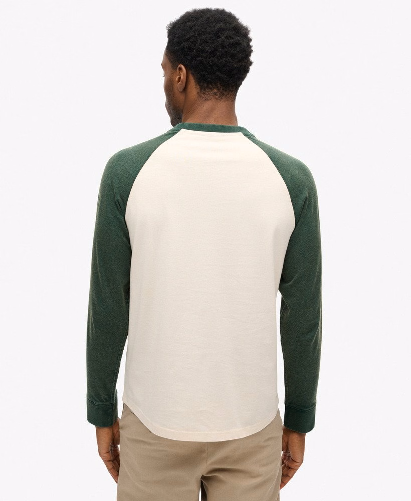 Essential Logo Baseball Long Sleeve Top