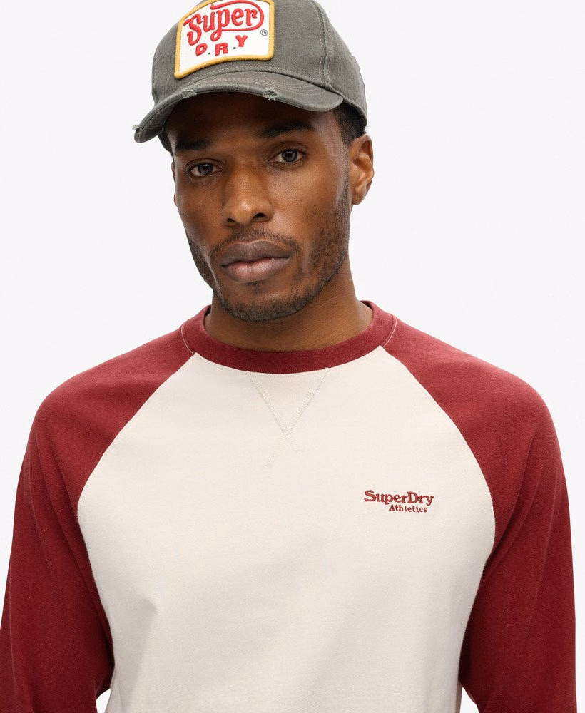Essential Logo Baseball Long Sleeve Top