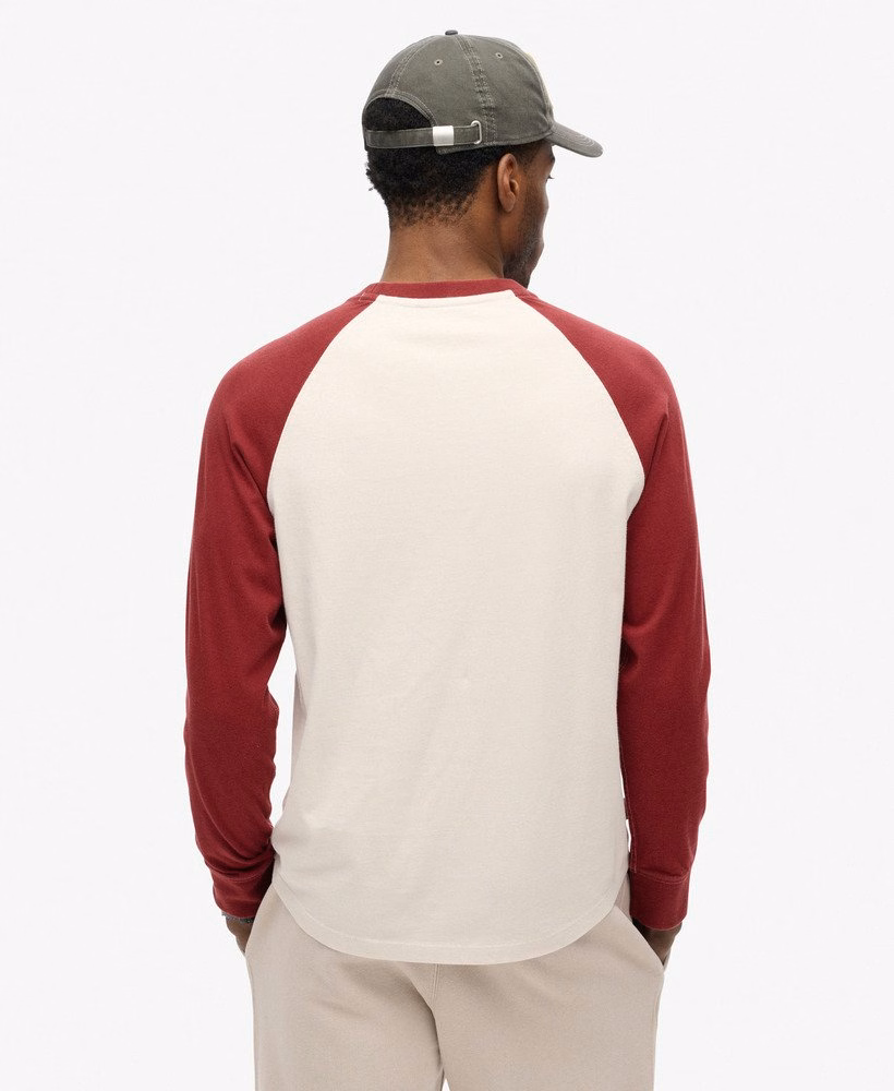 Essential Logo Baseball Long Sleeve Top