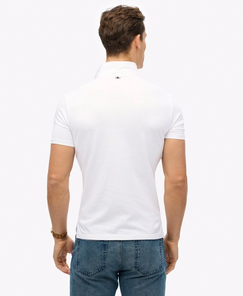 Essentiële jersey polo top