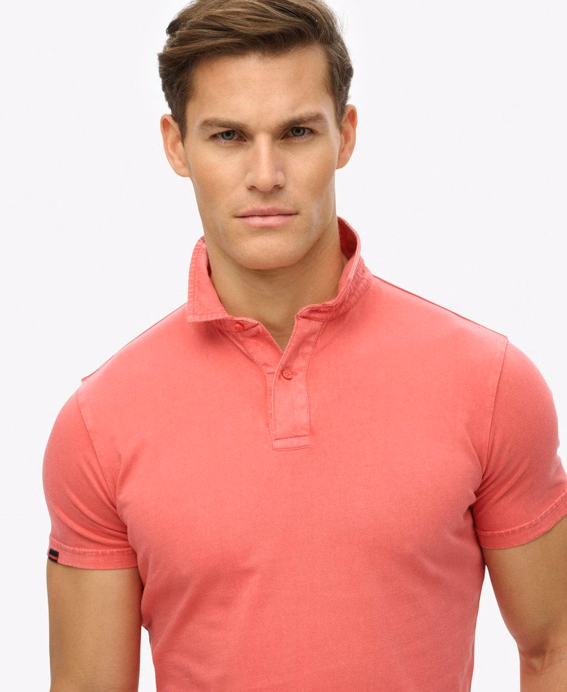Essentiële jersey polo top