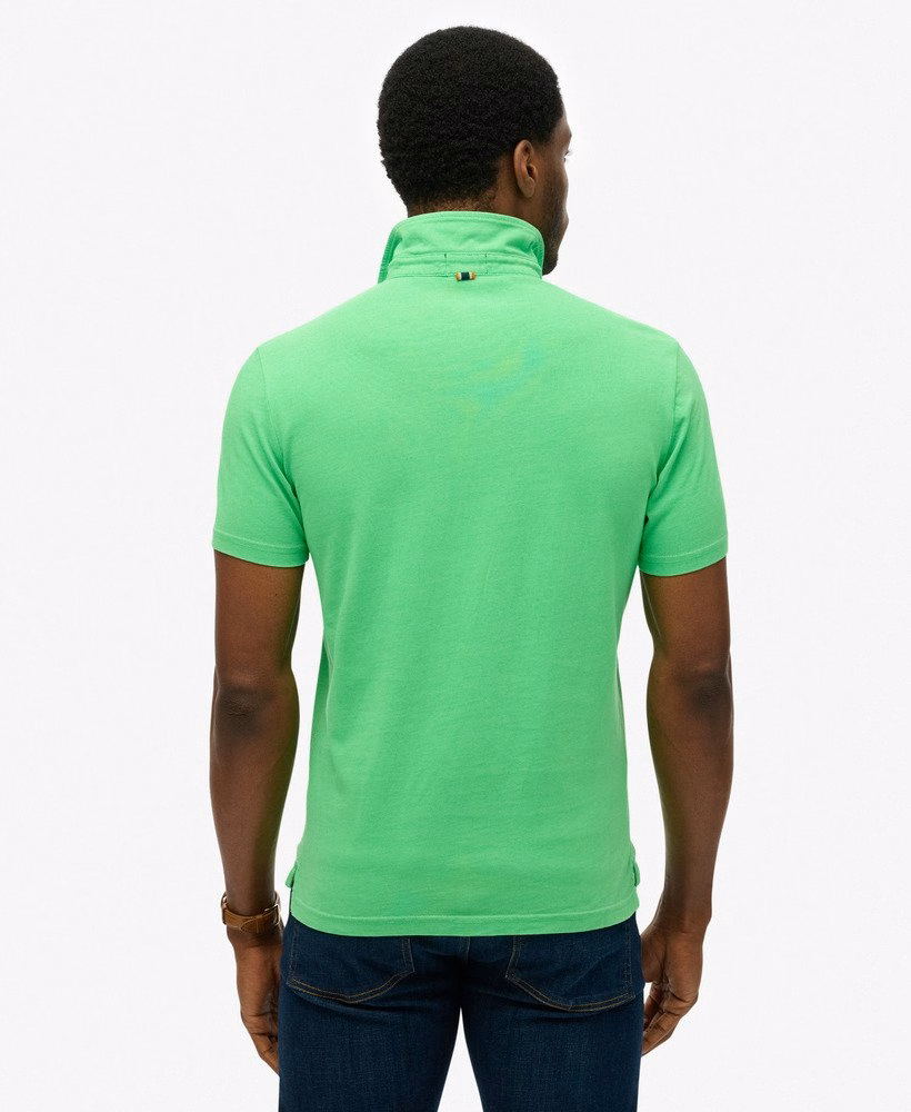Essentiële jersey polo top