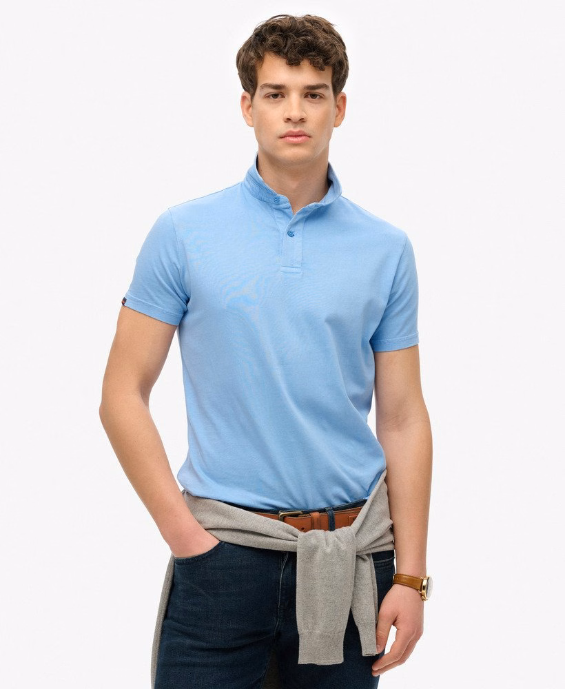 Essentiële jersey polo top
