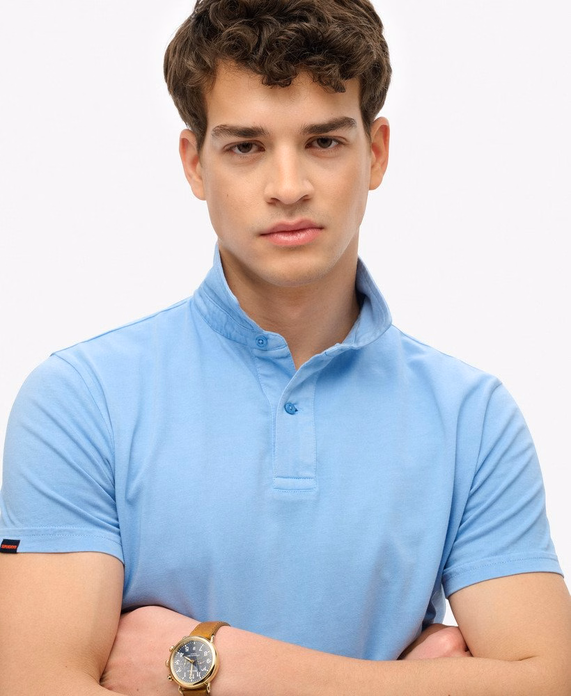 Essentiële jersey polo top