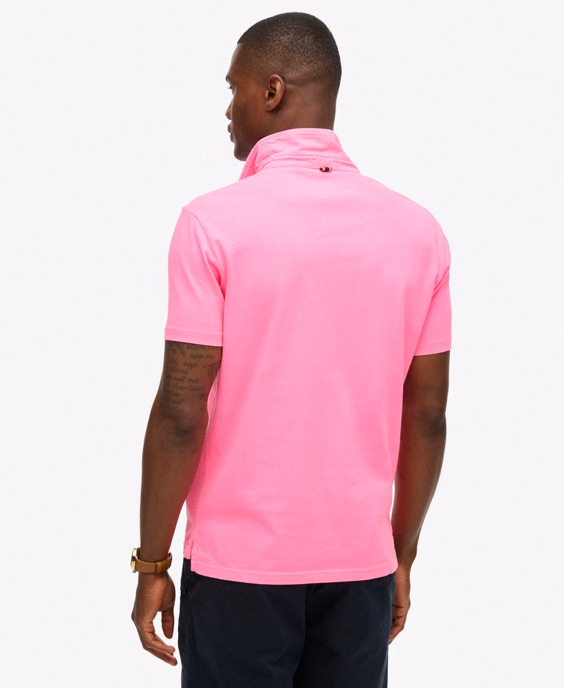 Essentiële jersey polo top