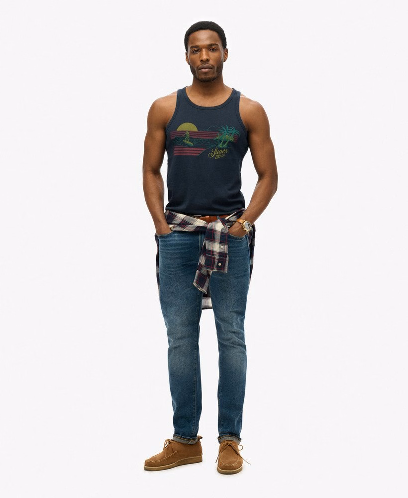 Outdoor gestreept vest