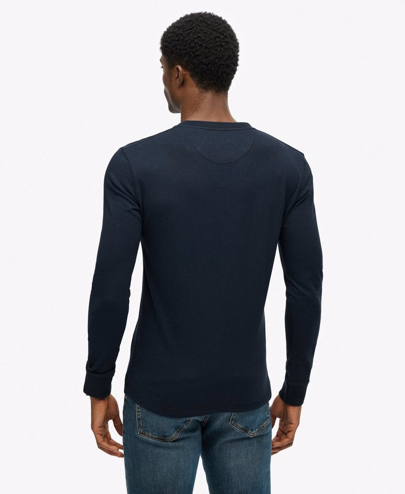 Klassieke, essentiële Henley-top