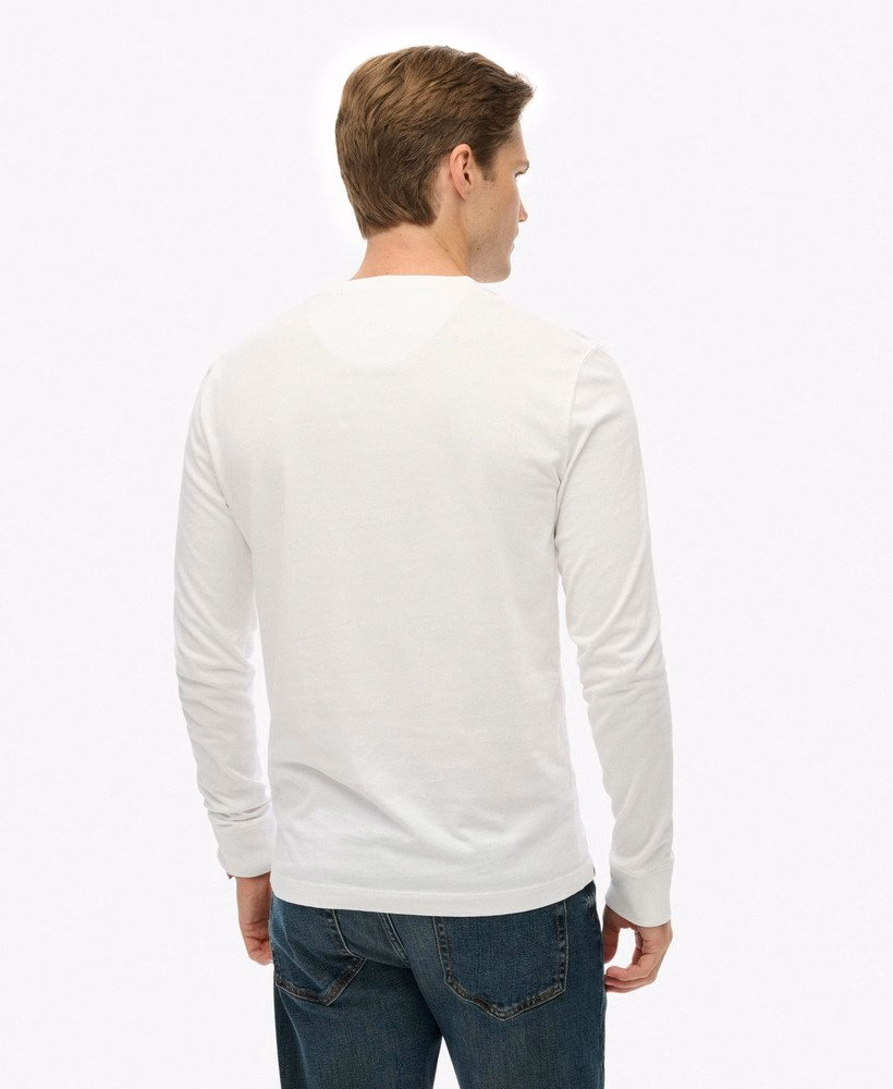 Klassieke, essentiële Henley-top